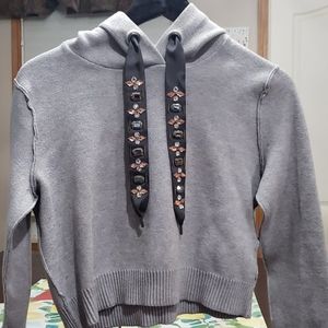 Grey Zara hoodie size small